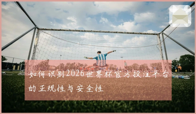 如何识别2026世界杯官方投注平台的正规性与安全性