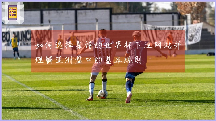 如何选择靠谱的世界杯下注网站并理解亚洲盘口的基本规则
